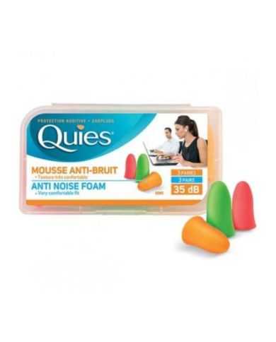 QUIES PROTECTION AUDITIVE EN MOUSSE