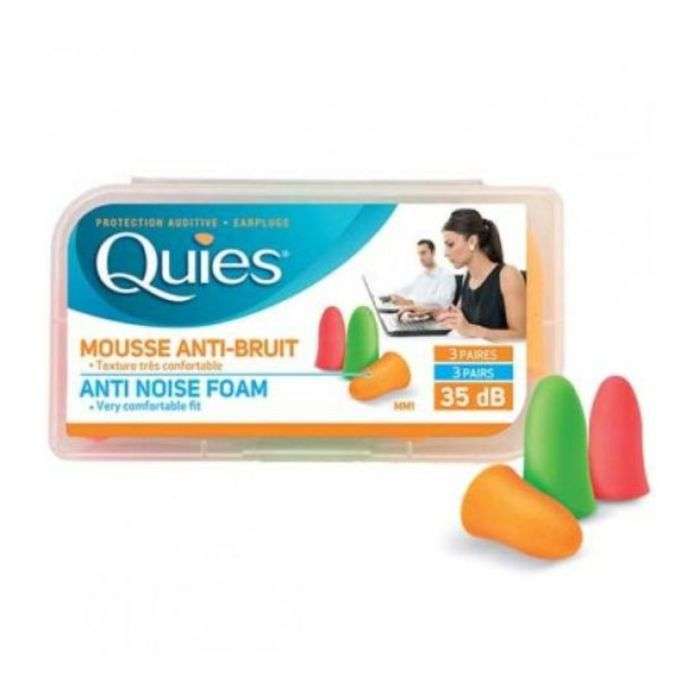 QUIES PROTECTION AUDITIVE EN MOUSSE