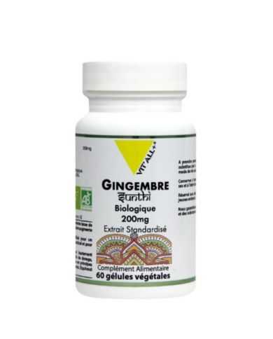 VITALL+ GINGEMBRE 200 MG 60 GELULES VEGETALES