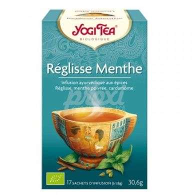 YOGI TEA REGLISSE MENTHE 17 SACHETS D'INFUSION