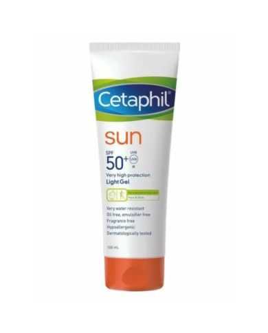 CETAPHIL SUN LIGHT GEL 100ML SPF 50+ PEAUX SENSIBLE ET GRASSE