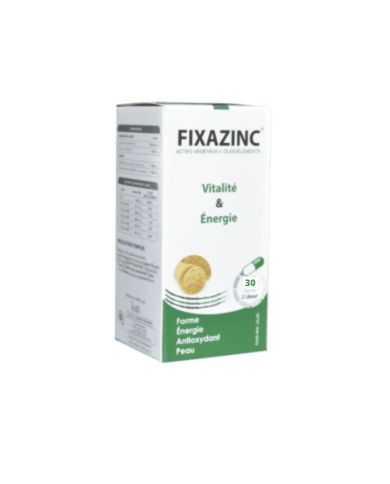 FIXAZINC VITALITE ET ENERGIE  30 GELULES