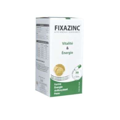 FIXAZINC VITALITE ET ENERGIE30 GELULES