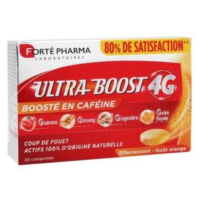 Forte Pharma Vitalité 4G ultra boost 20 comprimés effervescents