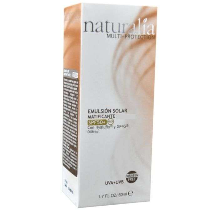 NATURALIA ECRAN SOLAIRE MATIFIANT INVISIBLE SPF 50 +