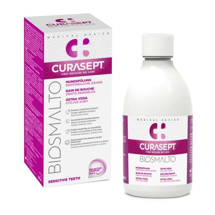 CURASEPT BIOSMALTO BAIN DE BOUCHE POUR DENTS SENSIBLES 300 ML