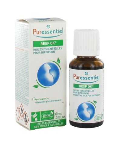 PURESSENTIEL HUILES ESSENTIELLES POUR DIFFUSION RESPIRATOIRE 30 ML