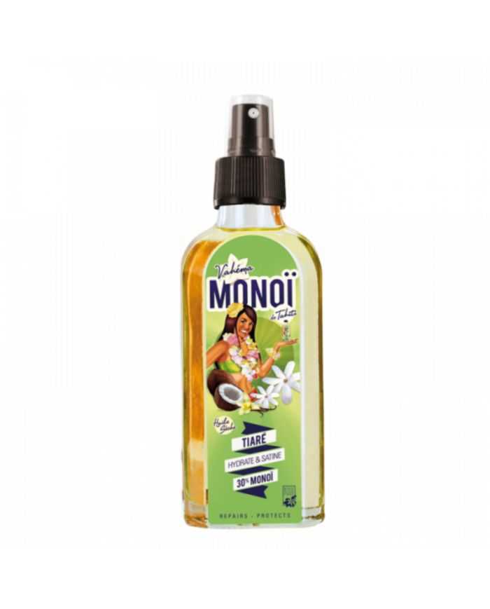 VAHEMA MONOI DE TAHITI 30% HUILE SECHE TIARE CORPS HYDRATE ET SATINE 100ML