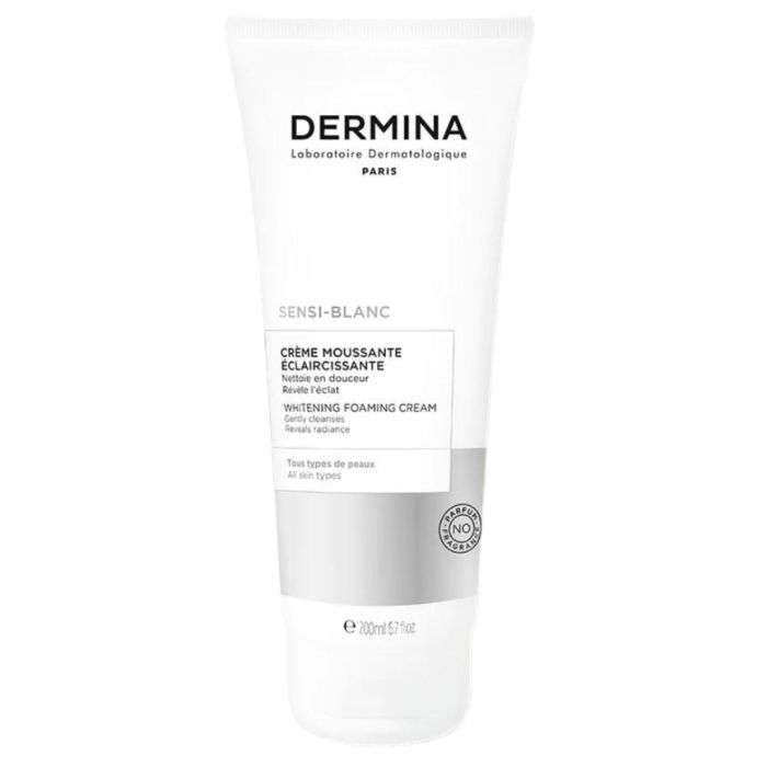 DERMINA SENSI BLANC CREME MOUSSANTE ECLAIRCISSANTE 200 ML