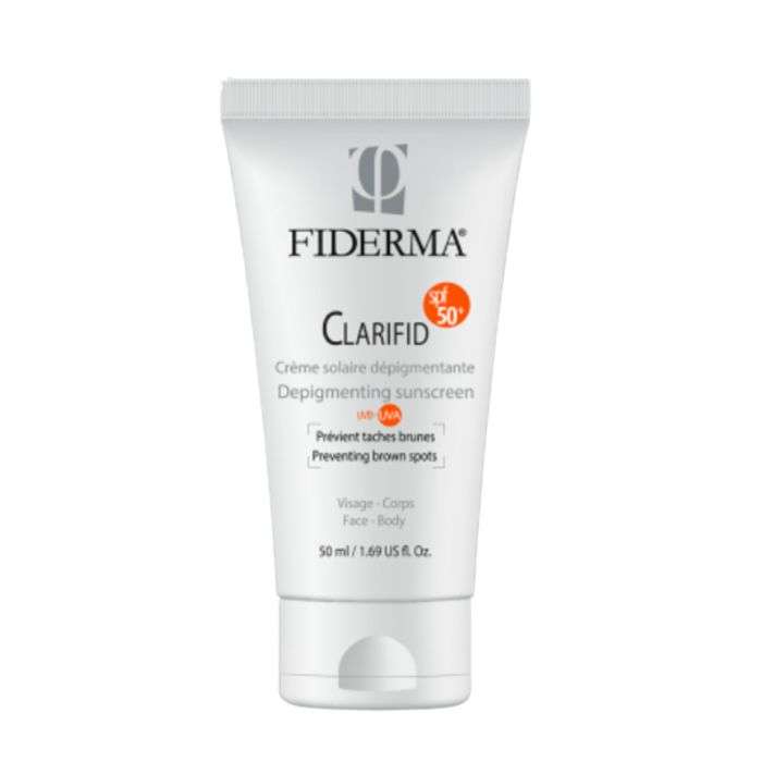 FIDERMA CLARIFID CREME SOLAIRE DEPIGMENTANTE 50 ML SPF 50+