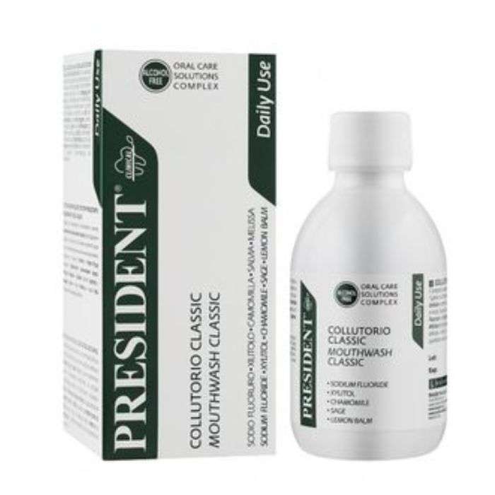 PRESIDENT CLASSIC BAIN DE BOUCHE USAGE QUOTIDIEN 200 ML