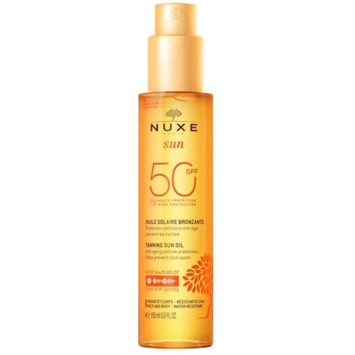 NUXE SUN HUILE SOLAIRE BRONZANTE 150 ML SPF 50
