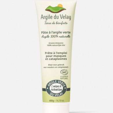 ARGILE DU VELAY PATE D'ARGILE VERTE 100% NATURELLE