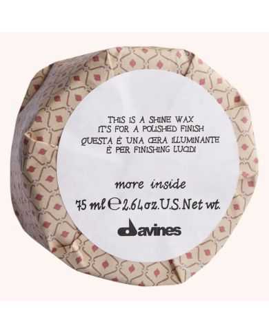 DAVINES MORE INSIDE THIS IS A SHINE WAX 75ML