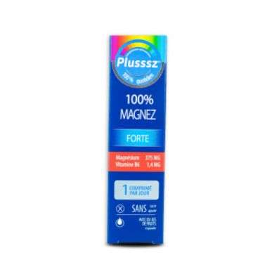 PLUSSSZ 100% MAGNEZ FORTE SAVEUR ORANGE ET PAMPLEMOUSSE