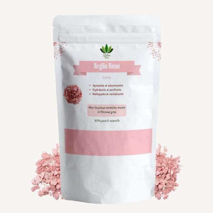 LOTUS BIO ARGILE ROSE POUDRE 100 G