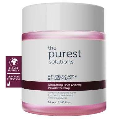 THE PUREST SOLUTIONS POUDRE EXFOLIANTE 0.2% AZELAIC ACID ET 0.2% MALIC ACID 55GR
