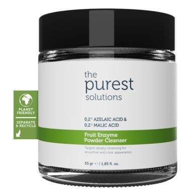 THE PUREST SOLUTIONS POUDRE NETTOYANTE 0.2% AZELAIC ACID ET 0.2% MALIC ACID 55GR