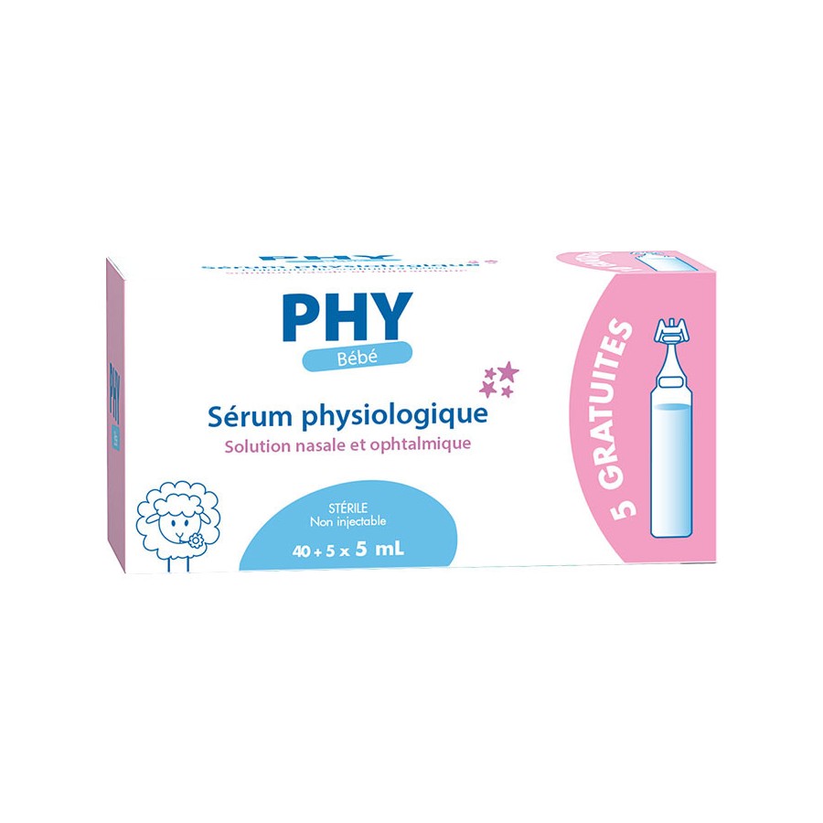 Phy Bebe Serum Physiologique 45 5ml Univers Para Discount Numero 1 De La Parapharmacie Au Maroc