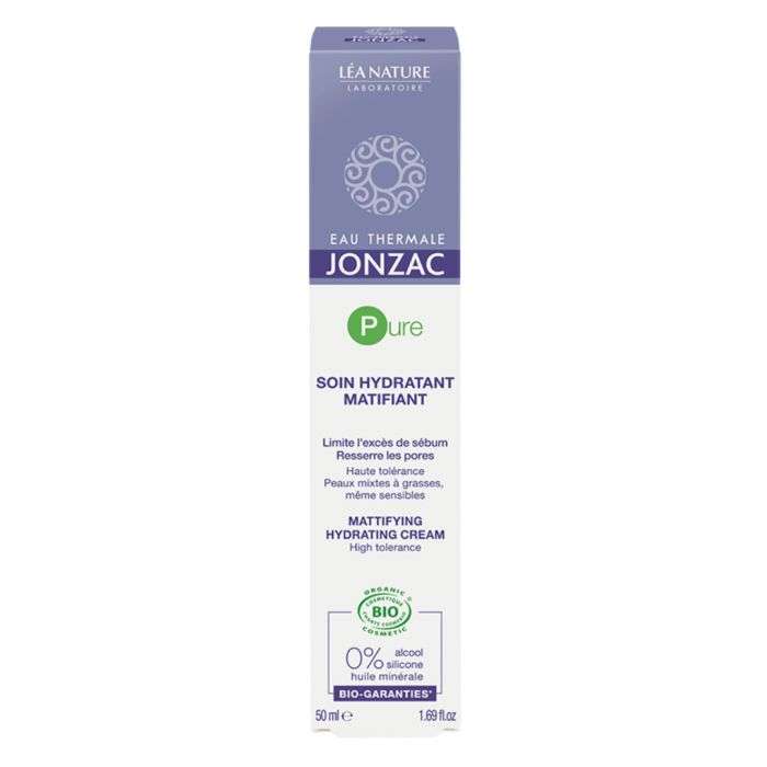 LEA NATURE EAU THERMALE JONZAC PURE SOIN HYDRATANT MATIFIANT 50ML