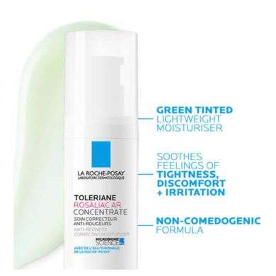 LA ROCHE POSAY TOLERIANE ROSALIAC AR CONCENTRE 40 ML TEINTE VERTE NEUTRALISANTE