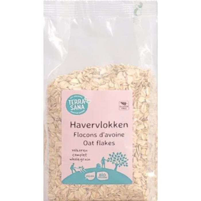 TERRASANA HAVERMOUT FLOCONS D'AVOINE 450 G