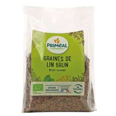 PRIMEAL GRAINES DE LIN BRUN 250 G