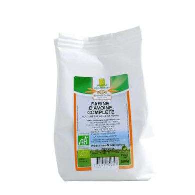 MOULIN DES MOINES FARINE D'AVOINE COMPLETE 500G