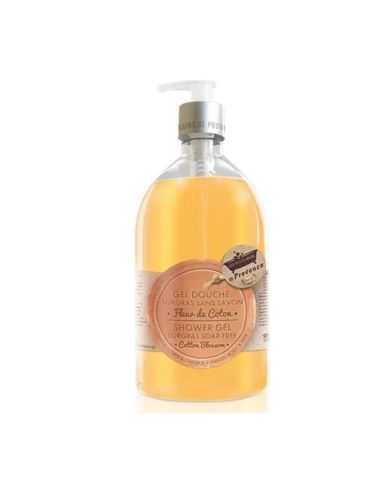 LES PETITS BAINS DE PROVENCE GEL DOUCHE SURGRAS FLEUR DE COTON 500 ML