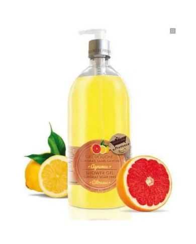 LES PETITS BAINS DE PROVENCE GEL DOUCHE SURGRAS AGRUMES 1 L