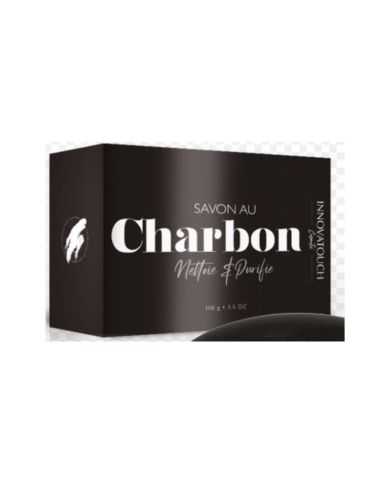 INNOVATOUCH SAVON AU CHARCOAL NETTOIE ET PURIFIE 100G