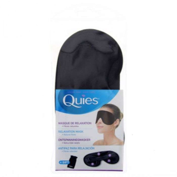 QUIES MASQUE DE RELAXATION FIBRE NATURELLES + POCHETTE OFFERTE