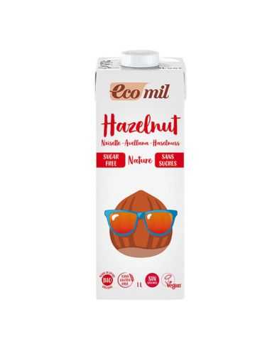 ECOMIL LAIT DE NOISETTE SANS SUCRE 1L