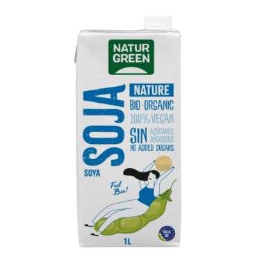 NATURGREEN SOJA NATUREL 1 LITRE