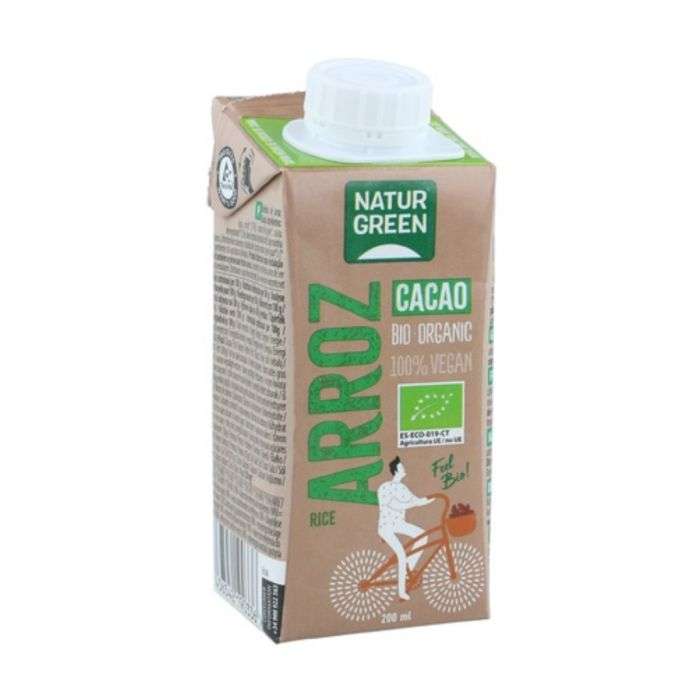 NATURGREEN ARROZ RIZ CACAO 200 ML