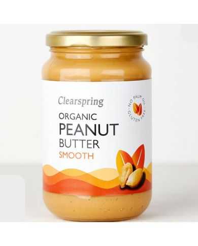 CLEARSPRING ORGANIC PEANUT BUTTER SMOOTH 350 G