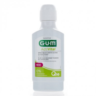 GUM ACTIVITAL Q10 BAIN DE BOUCHE 300ML