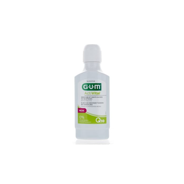 GUM ACTIVITAL Q10 BAIN DE BOUCHE 300ML