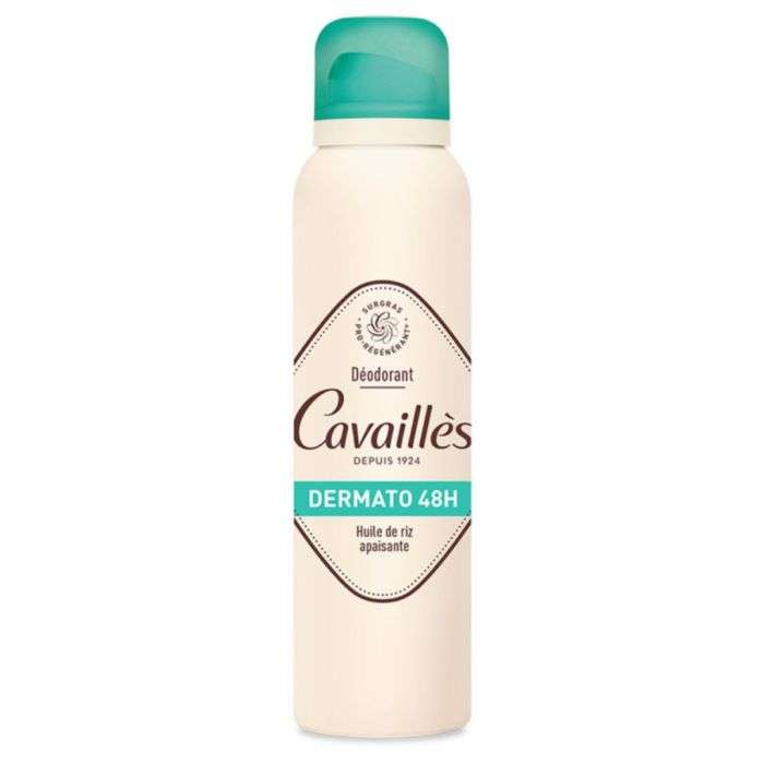 ROGE CAVAILLES DEODORANT DERMATO SPRAY 48H HUILE DE RIZ APAISANTE 150 ML