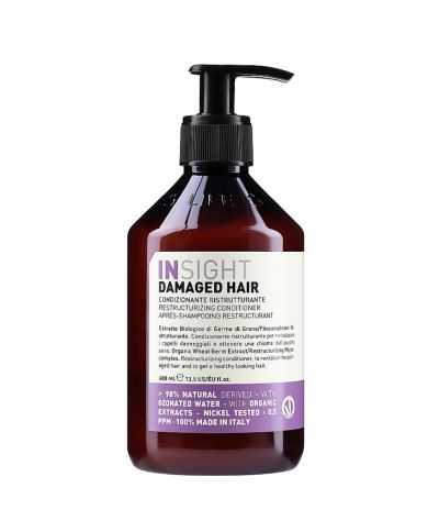 INSIGHT DAMAGED HAIR APRES SHAMPOOING RESTRUCTURANT 400 ML