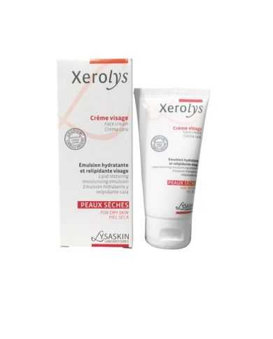 LYSASKIN XEROLYS VISAGE EMULSION HYDRATANTE 50 ML