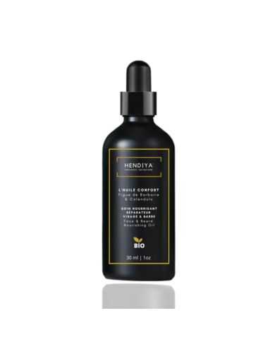 HENDIYA L'HUILE CONFORT SOIN NOURRISANT VISAGE ET BARBE 30 ML