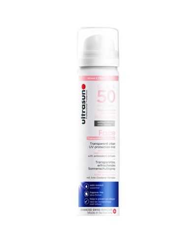 ULTRASUN VISAGE SPRAY SOLAIRE TRANSPARENT SPF 50+