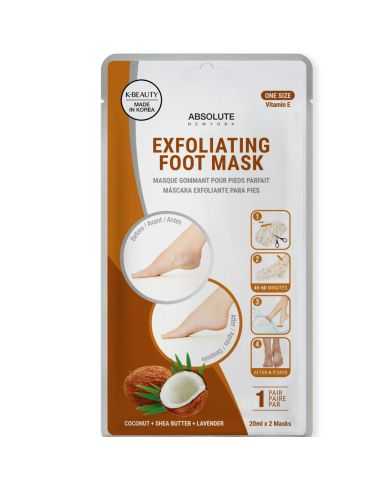 ABSOLUTE NEW YORK MASQUE EXFOLIANT PIEDS AU COCO