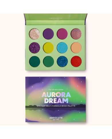 ABSOLUTE NEW YORK AURORA DREAM 12 PALETTES DE COULEUR