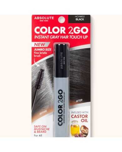 ABSOLUTE NEW YORK COUVRE RACINES COLOR 2 GO NOIR 12 G