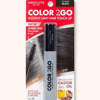 ABSOLUTE NEW YORK COUVRE RACINES COLOR 2 GO NOIR 12 G