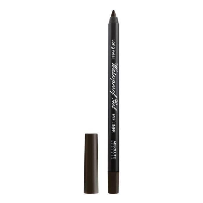 ABSOLUTE NEW YORK WATERPROOF GEL EYELINER MARON FONCEE