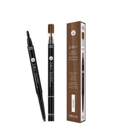 ABSOLUTE NEW YORK 2 EN 1 PERFECTEUR DE SOURCILS CHOCOLAT