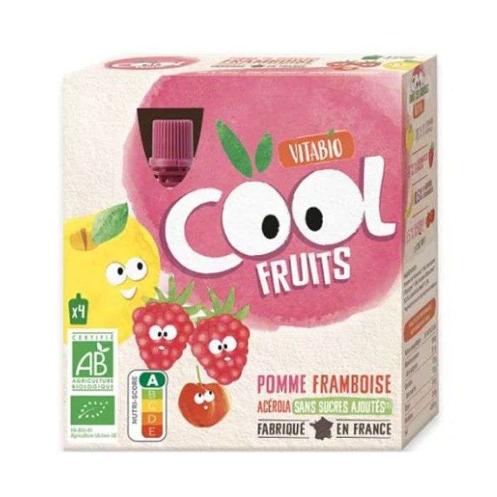 VITABIO COOL POMME FRAMBOISE ACEROLA PACK DE 4